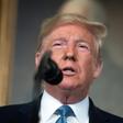 US President Donald Trump speaks about the mass shootings from the Diplomatic Reception Room of the White House in Washington, DC, August 5, 2019