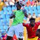 Nigeria defender Kenneth Omeruo outjumped the Guinea defence to score the winning goal
