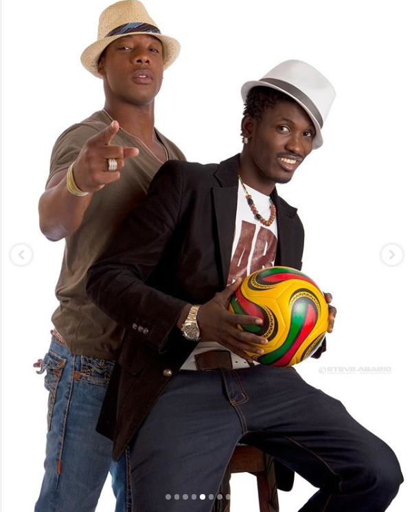 Flashback: Agogo, with Reggie, Tinny