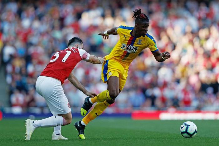 Crystal Palace's Wilfried Zaha is a target for Arsenal