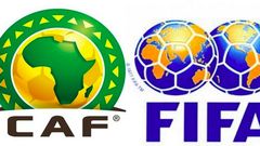 CAF and FIFA logos