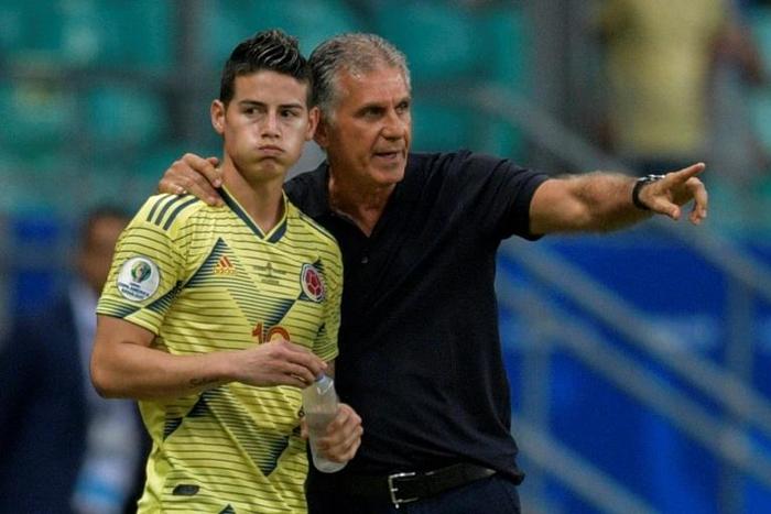 Colombia's coach Carlos Queiroz is getting the best out of his talented playmaker James Rodriguez at the Copa America