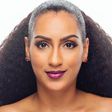Juliet Ibrahim modelling for her own lash line called Shade by Juliet [Credit: www.dailypost.ng]