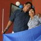 Hanssel Vasquez (L) poses with his mother in Managua after he was among 50 opposition prisoners released under a controversial new law granting amnesty to protesters and police involved in last year's deadly uprising against President Daniel Ortega