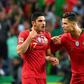 Goncalo Guedes (left) scored the only goal to win Portugal the Nations League