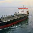 A file image shows the Kokuka Courageous, which was carrying highly flammable methanol out of the Gulf towards Asia when it was attacked Thursday