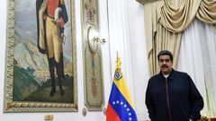 Representatives of Venezuelan President Nicolas Maduro, pictured July 9, 2019, and opposition leader Juan Guaido have arrived in Barbados to continue talks to resolve the country's political crisis