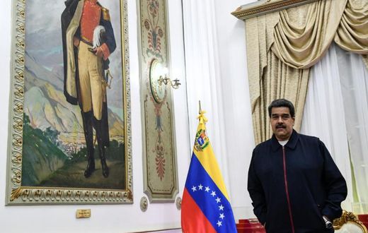 Representatives of Venezuelan President Nicolas Maduro, pictured July 9, 2019, and opposition leader Juan Guaido have arrived in Barbados to continue talks to resolve the country's political crisis