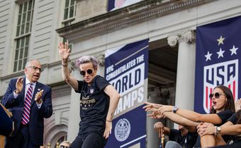 World Cup parade of joy