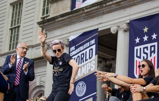World Cup parade of joy