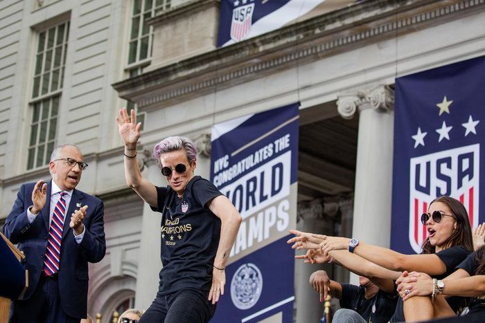 World Cup parade of joy