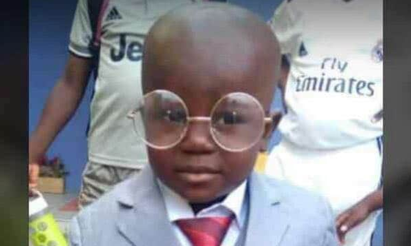 Viral photo of young boy who looks like president Akufo-Addo