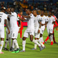 Black Stars celebrate goal against Guinea Bissau