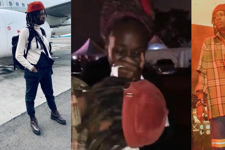 Kenyan fan tears down after meeting O.V in her country