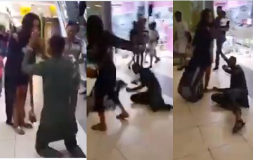 Man’s marriage proposal turns tragic as lady gives him hot slaps (video)