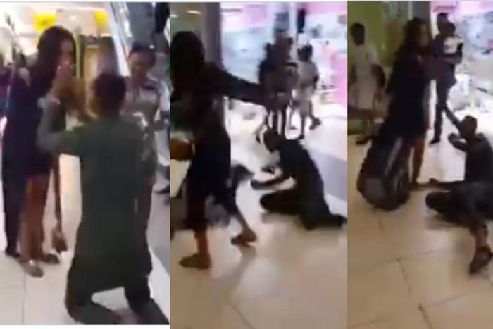 Man’s marriage proposal turns tragic as lady gives him hot slaps (video)