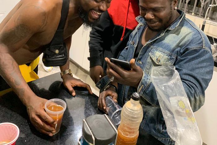 Samini shoots video first time in Volta