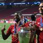 European champions: Georginio Wijnaldum (left) believes Virgil van Dijk (right) deserves to win the Ballon d'Or