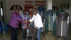 Former IGP, John Kudalor, donates plastic chairs to NDC
