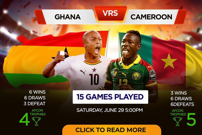 AFCON 2019: Cameroon vs Ghana