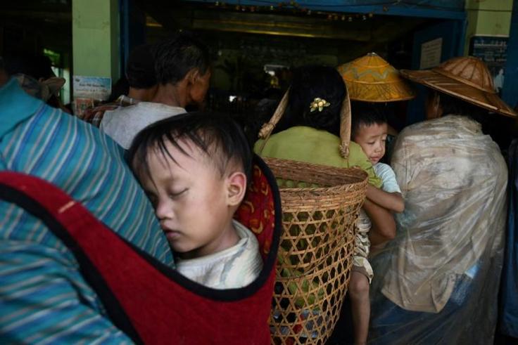 Local civil society organisations in Kutkai in Myanmar's Shan state say more than 2,000 people have been displaced by conflict