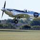 Two British aviators, Matt Jones and Steve Brooks, are taking turns to fly the Silver Spitfire on its four-month, 43,500-kilometre adventure westwards around the globe -- the first time a Spitfire will ever have circumnavigated the planet