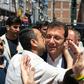 Ekrem Imamoglu (C), Istanbul mayoral candidate, has promised a battle for democracy in the rerun of the city's election