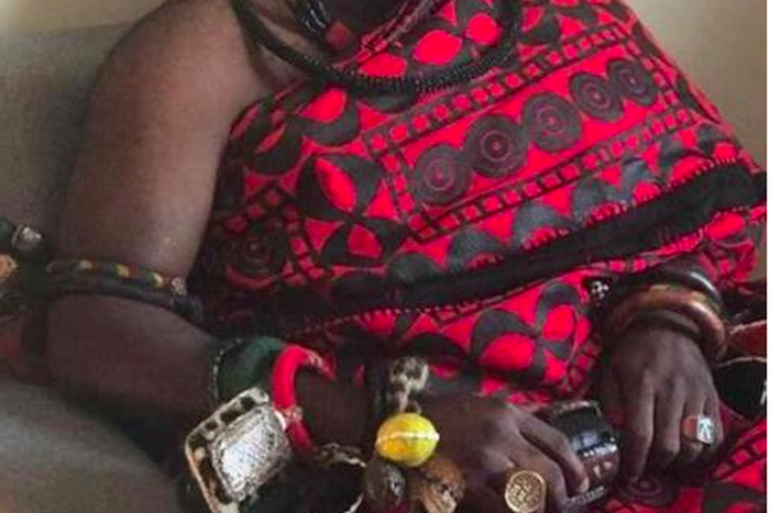 The lifeless body of the Asamponhene was found near his vehicle when police officers visited the scene.