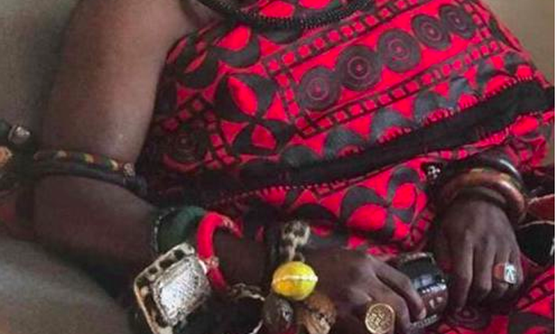 The lifeless body of the Asamponhene was found near his vehicle when police officers visited the scene.