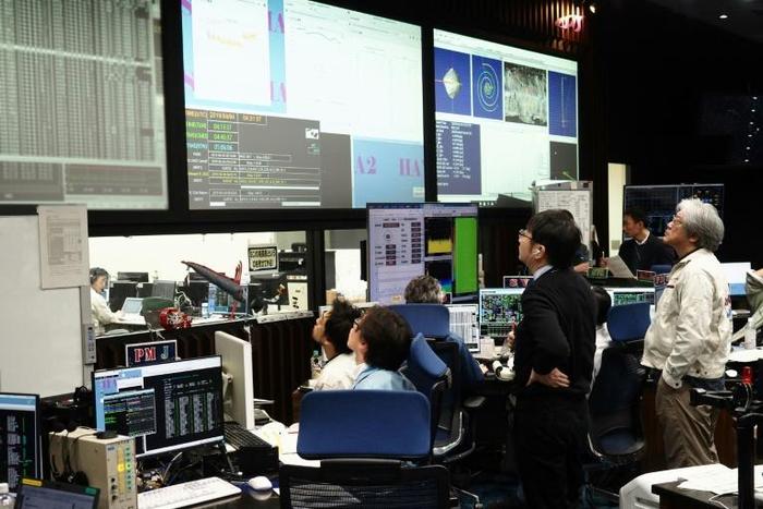 Mission control has been keeping a close eye on the probe 300 million kilometres away