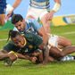 South Africa wing Sibusiso Nkosi scored two brilliant tries against Argentina