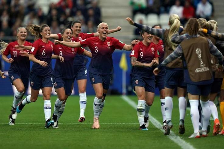 Norway scored three first-half goals to sweep aside Nigeria