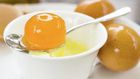 Raw egg yolks