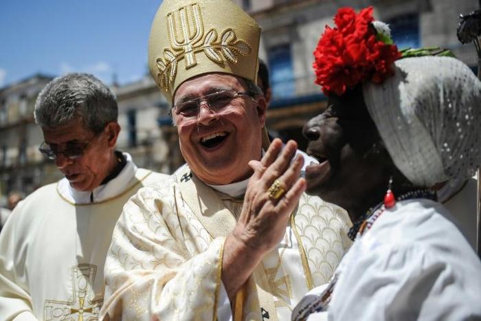 Cardinal Jaime Ortega, pictured in Havana in 2016, was a key figure in the secret talks that brought a rapprochement with Washington