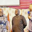 Owusu Bempah with Nana Addo