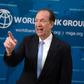 World Bank Group President David Malpass speaks during an interview with AFP