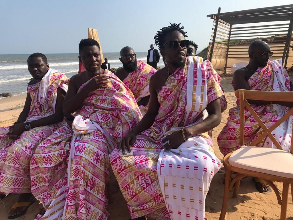 Wedding Guests at Eugene and Lebene's wedding