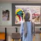 Dozens of photos of Sudanese protest art are being exhibited at London's SOAS university