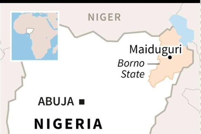Multiple inhabitants of Gajiganna village, 50 kilometres (30 miles) from state capital Maiduguri, said a military jet targeted jihadists from the Islamic State West Africa Province (ISWAP) after they attacked a nearby military base