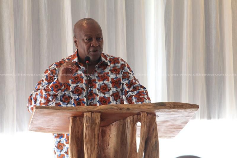 NDC flagbearer, John Dramani Mahama