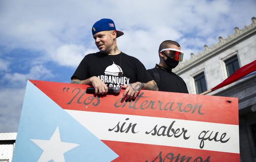 'A Process of Trauma' Drives Days of Protest in Puerto Rico