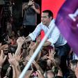 Greek Prime Minister Alexis Tsipras made a last-ditch effort to stave off election defeat