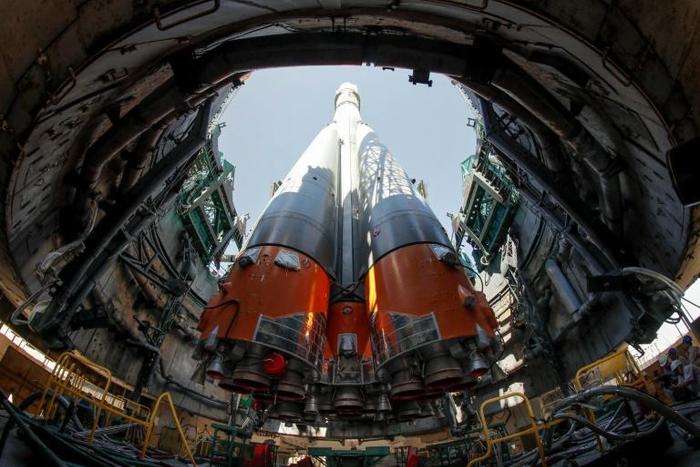The Soyuz MS-13 spacecraft's mission coincides with the 50th anniversary of the 1969 moon landing