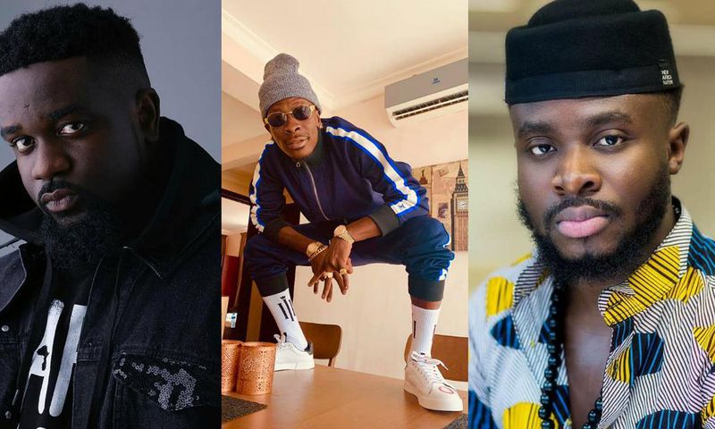 Sarkodie, Shatta Wale and Fuse ODG