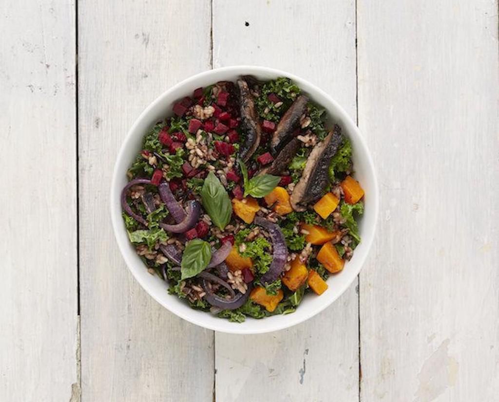 portobello squash wild rice