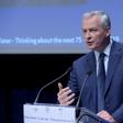 French Finance Minister Bruno Le Maire is hosting G7 finance ministers for a meeting in Chantilly outside Paris