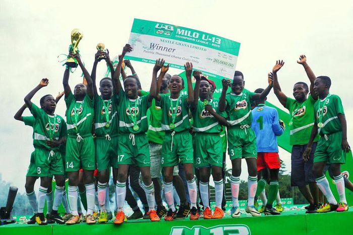 Amoawi Methodist are champions of 2019 Milo U-13 Champions League