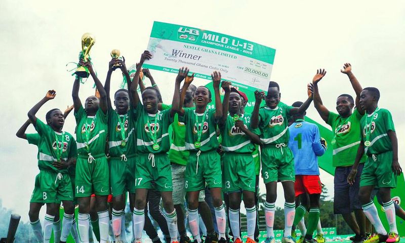 Amoawi Methodist are champions of 2019 Milo U-13 Champions League