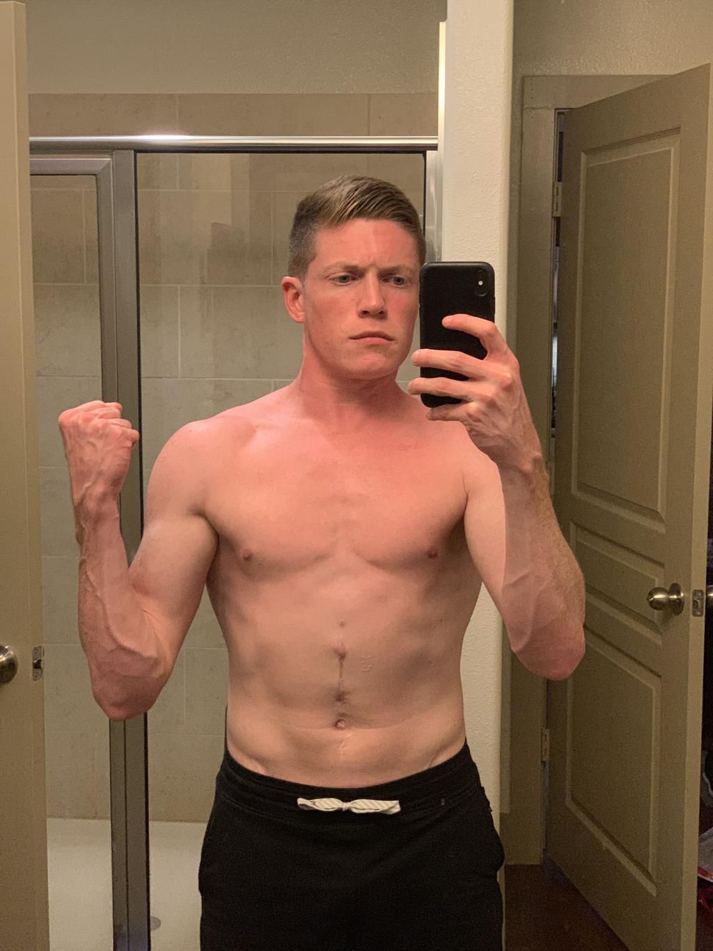 Gates after reclaiming his health.