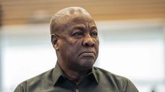 President John Mahama via Bloomberg